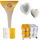 Translucent Odorless Soft Skin Safe Platinum Silicone For Making Candle Soap Molds