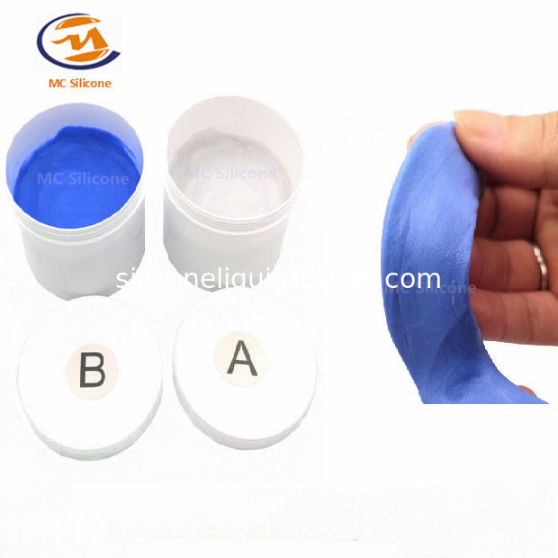 25 Shore A Fast Curing Silicone Impression Material Horse Hoof Treatment Silicone Moulding Putty