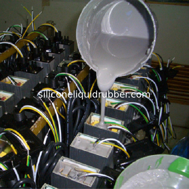 Good Flowability Two-Part Silicone Potting Compound And Encapsulants 160 Elastomer For Electronics