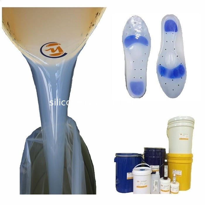 Good Quality Addition Cure Platinum Catalyzed RTV-2 Liquid Silicone Rubber For Making Shoe Insole Molds
