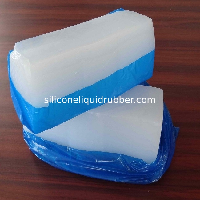 Fumed Grade Solid HTV Silicone Rubber Transparent 40 Shore A